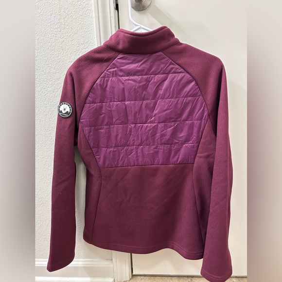 NWT Spyder Nova Mixed Media Zip Jacket - Picture 5 of 10